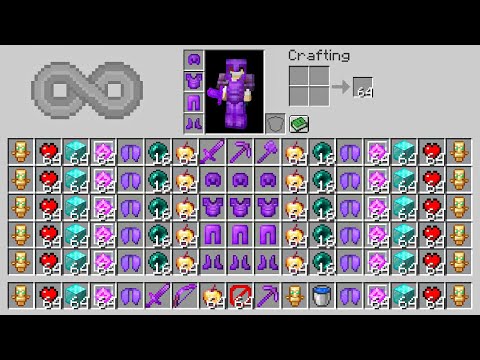 I Cheated with //INFINITE in Minecraft