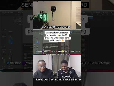 J CTB previews an unreleased single ft comfy 🔥🔥🔥 #freestyle #freestylerap #ukrap #drill