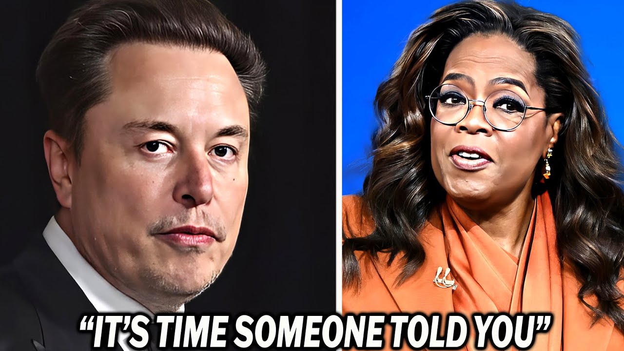Elon Musk Confronts Oprah & Notices Something Disturbing about her