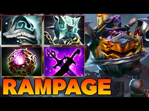 Rampage + 32 Kills Timbersaw Timbersaw !! Timbersaw Dota 2 OffLane Guide Gameplay Carry Build 7.39