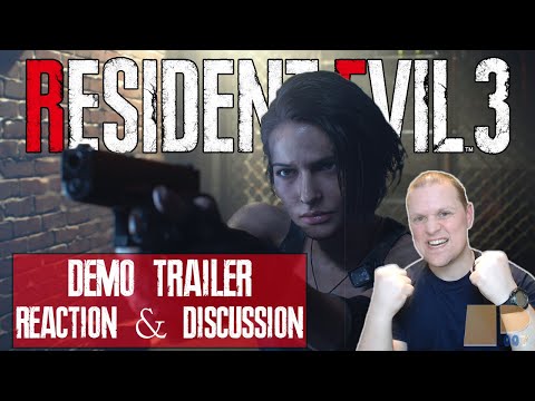 RE3 Remake Demo Trailer Reaction & Discussion | Coming March 19, 2020!
