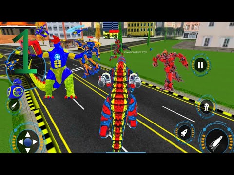 Godzilla robot Transforme car - All Levels Gameplay Android games, iOS walkthrough part 1 tutorial