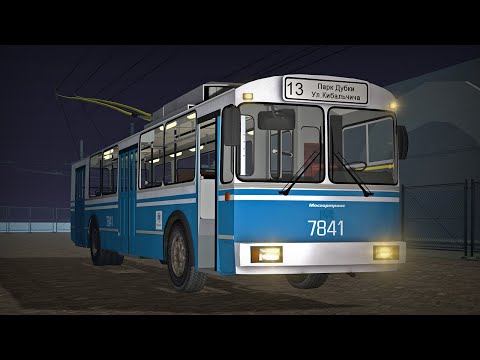 Реалистичный симулятор троллейбуса в онлайне! - Trolleybus FS