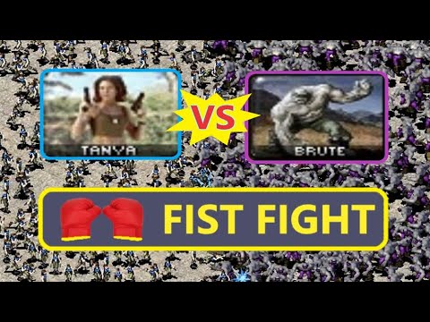 FIST FIGHT - Tanya vs Brute - Red Alert 2