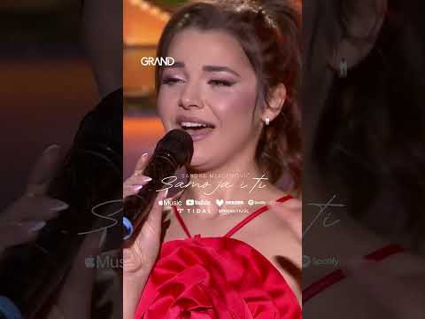 Miriše na dobri stari narodnjak🪗Sandra Mladenović "Samo ja i ti" na kanalu @ZvezdeGranda_Official