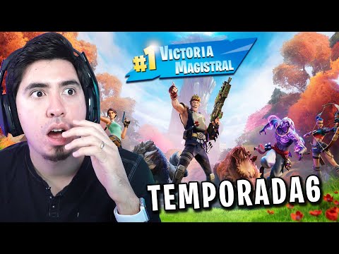 MI PRIMERA VICTORIA de la TEMPORADA 6 de FORTNITE - JorgeIsaac115