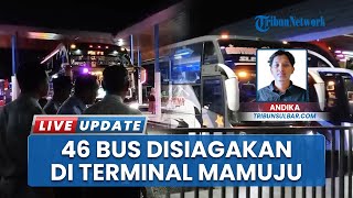 Pemprov Sulbar Menghadiri Langsung Acara Pelepasan 46 Bus di Terminal Simbuang Mamuju Sulawesi Barat