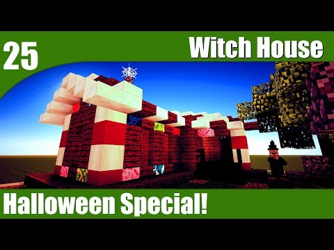 Magical Witch House Transformation 🧙‍♀️🎃 (Minecraft Timelapse)