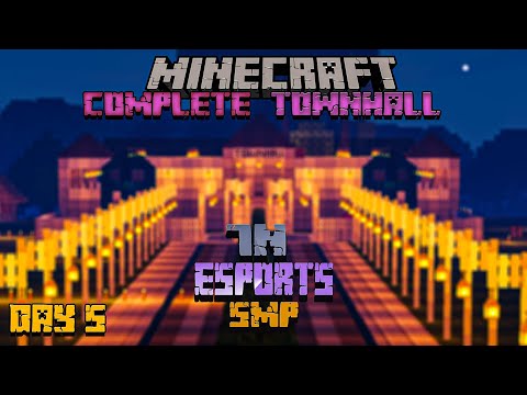 [LIVE]🇮🇳 FINISHING TOWNHALL || MINECRAFT LIVE || 7N ESPORTS SMP SERVER || UDAY GAMING #DAY5