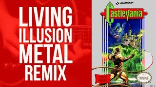 Castlevania NES - Vampire Killer - Metal Remix Music Video - Living Illusion