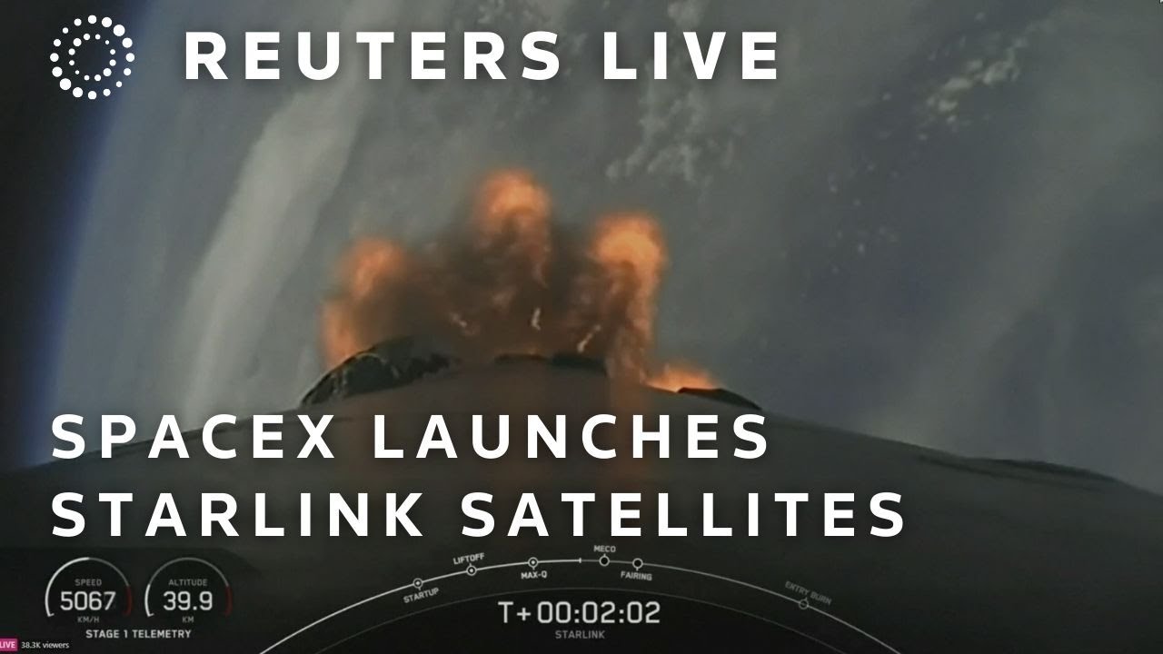 LIVE: SpaceX launches another batch of Starlink satellites
