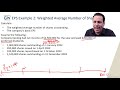 EPS Weighted Average Number Of Shares