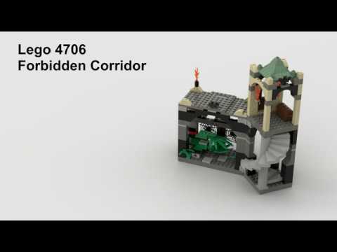Lego 4706 Harry Potter Forbidden Corridor - Digital Speed Build