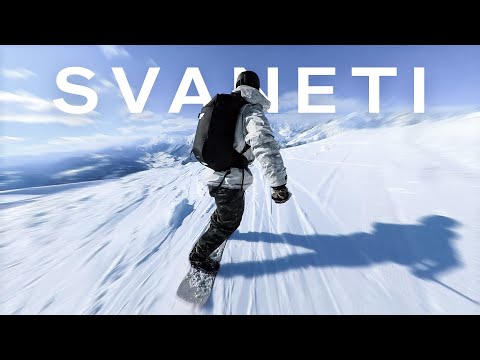 The best place in Georgia. Svaneti and its mountains, architecture, resorts. Freeride snowboarding.