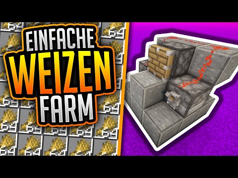 Weizen Farm (extrem einfach) ✨ Minecraft 1.21 Tutorial ✨ ErikOnHisPeriod