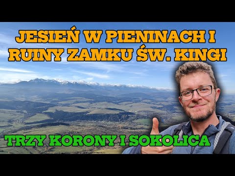 64 #Pieniny - Three Crowns, i.e. Okrąglica and Sokolica from Krościenko nad Dunajcem.