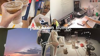 ✋ my post-exam slump 🤺 (a sTUdY vLog ft. sam, an mc, naps)