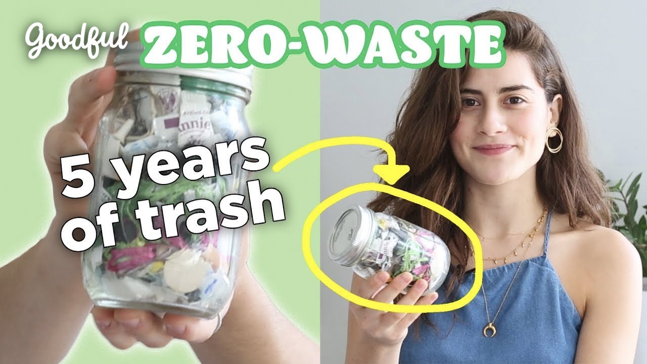How I Fit 5 Years of My Trash In This Jar