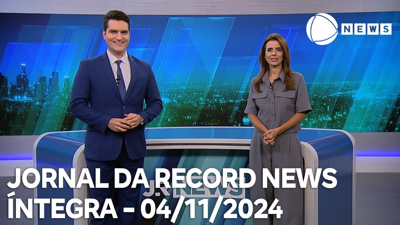 Jornal da Record News - 04/11/2024