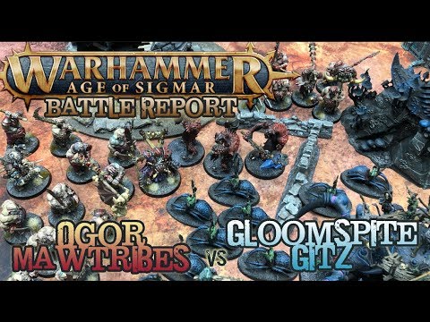 Warhammer: Age of Sigmar Battle Report - Ep 35 - Ogor Mawtribes vs. Gloomspite Gitz