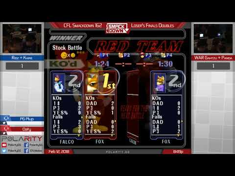 CFL Smackdown 163 Melee - Ridz + Kaike vs Gahtzu + Panda - Doubles LF
