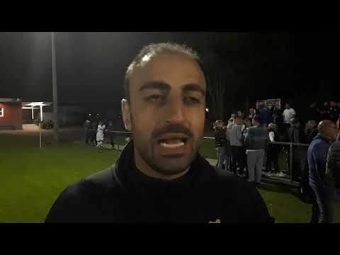 Josef Cinar, Trainer von Eintracht Trier, nach dem 4:2 im Benefizspiel bei der FSG Ehrang/Pfalzel