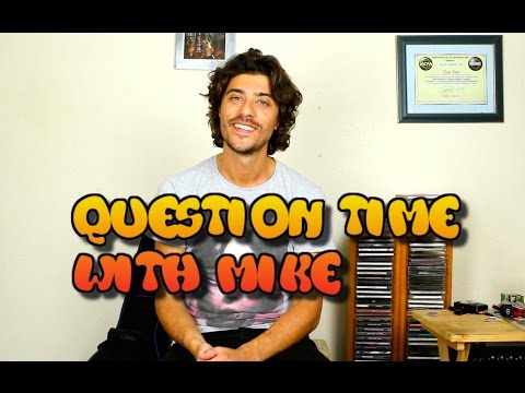 Question Time With Mike -  Making it as a Musician, Guitar Processors, Jazz Guitar Lines,