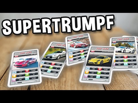 TRUMPF (SUPERTRUMPF / MEGATRUMPF) - Spielregeln TV (Spielanleitung Deutsch)