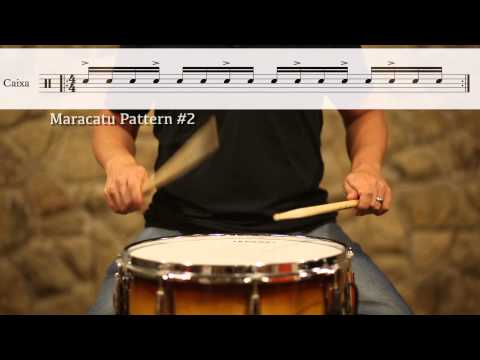 Maracatu Caixa Rhythms #1-3