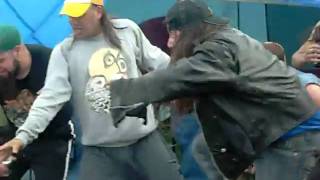 Mononc'Serge et Anonymus  à Woodstock en Beauce 2009