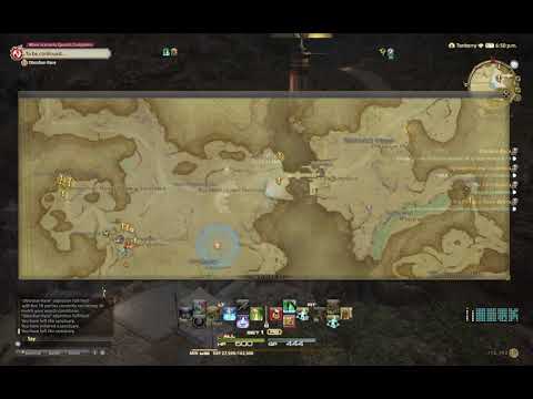 FF XIV Wyvern Obsidian MINER QUEST