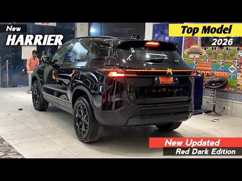 Tata HARRIER New Updated Red Dark Edition 2026 ❣️| New Tata Harrier Top Model Review 💪|