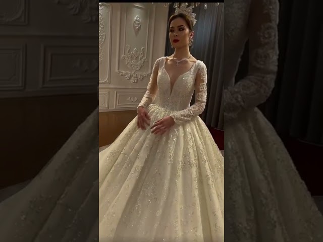 فستان فخم (1038) موديل 2022