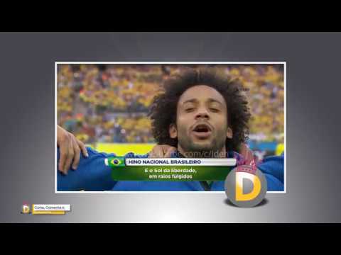 📌 Hino Nacional "A capela" -- Brasil X Croacia - Copa do Mundo 2014
