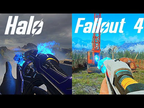 Fallout 4 Mods - Institute Pulse Carbine - Weapon Mod - Halo mod - PC - By Degenerate Dak