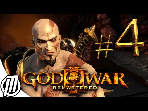 HERMES BOSS! - God of War 3 PS4 Remastered: Gameplay Walkthrough Part 4 - Live Stream