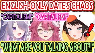 Subaru Learns About "Capitalism" On Her English-Only Date with Biboo & Raora