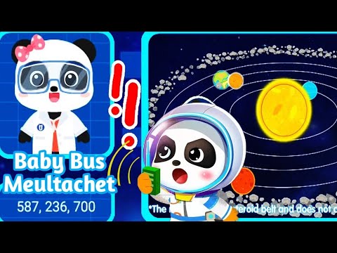 Little Panda's Space Adventure Game for Kids Part 1