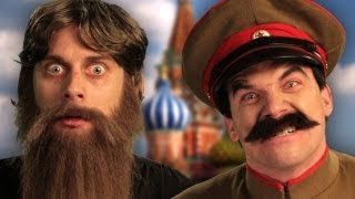 Rasputin vs Stalin.  Epic Rap Battles of History Season 2 finale.