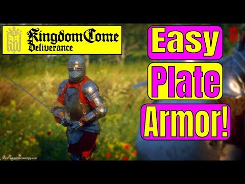 How to get PLATE ARMOR EASILY in KINGDOM COME DELIVERANCE! Kingdom Come Deliverance GUIDE