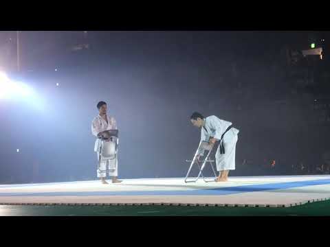 JKS 19th 松涛連盟全国空手道選手権大会 永木師範と在本師範による演武