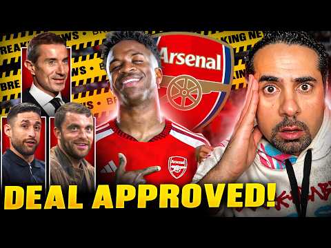 BOMBA🚨DEAL AGREED➡️ Vini Jr To Arsenal APPROVED ✅ This CHANGES Everything❗Rivals SCARED 😥