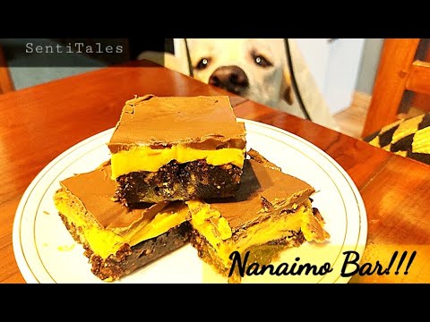Dessert fit for royals / Canadian Nanaimo Bar/ No bake only refrigerate/ 30 min recipe/ wow dish