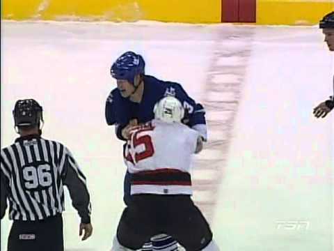 Wade Belak V.S. Cam Janssen March 20, 2007