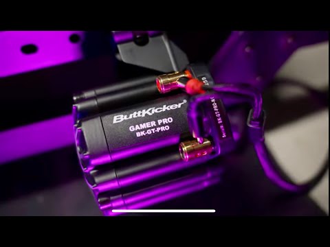 Buttkicker Gamer Pro-Fanatec DD1 -Next Level Racing GT rig