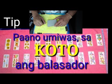 Tip Paano umiwas sa tayang Koto ang balasador sakla/baklay
