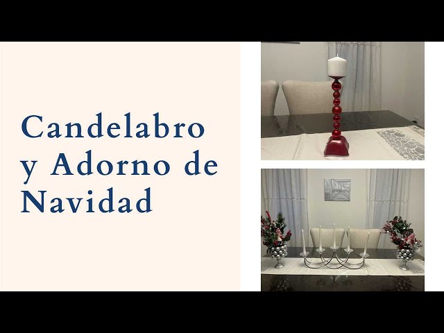 Vídeo relacionado con Iczodrow Candelabro De Carrusel para Niñas, Candelabro De Elfos Regalos para Navidad, Adornos De Decoración para Mesa, Sin Vela