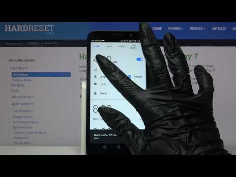 How to Customize Alarm Clock in HUAWEI Honor Play 7 – Manage Alerts