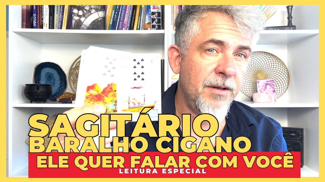 SAGITÁRIO BARALHO CIGANO - POR ESSA NEM EU ESPERAVA. QUE LEITURA SENSACIONAL