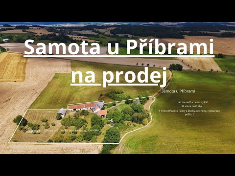 Jedinečná usedlost na samotě u Příbrami - NA PRODEJ